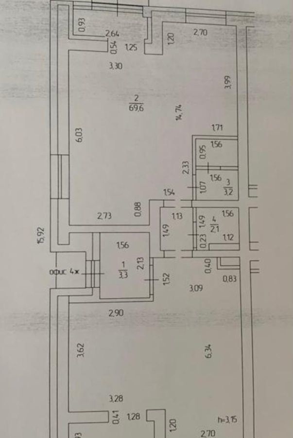 свободного назначения г Уфа р-н Кировский ул Даяна Мурзина 9/1 фото 17