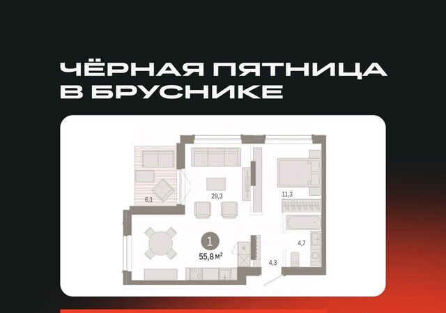 Чкаловская ЖК Брусника в Академическом фото