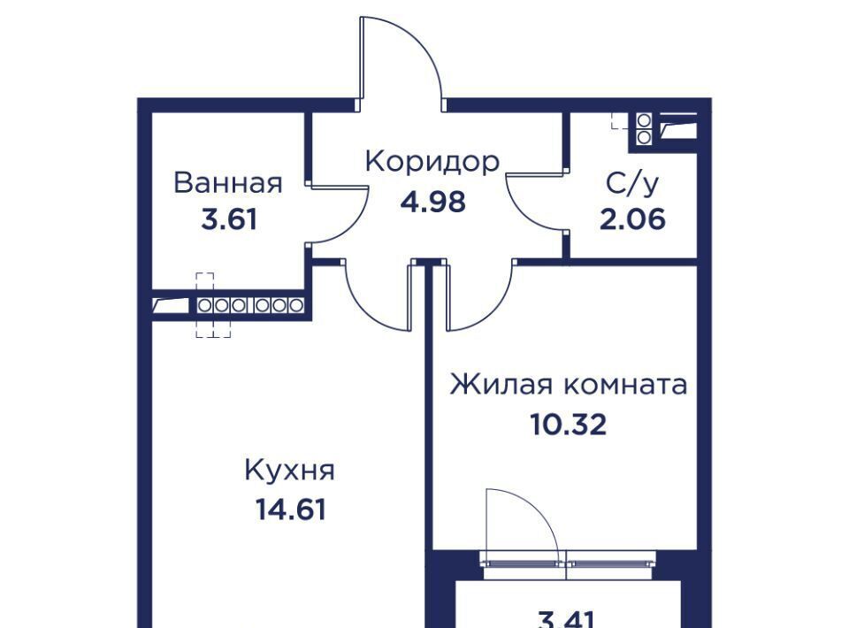 квартира г Кронштадт дор Цитадельская Беговая фото 2