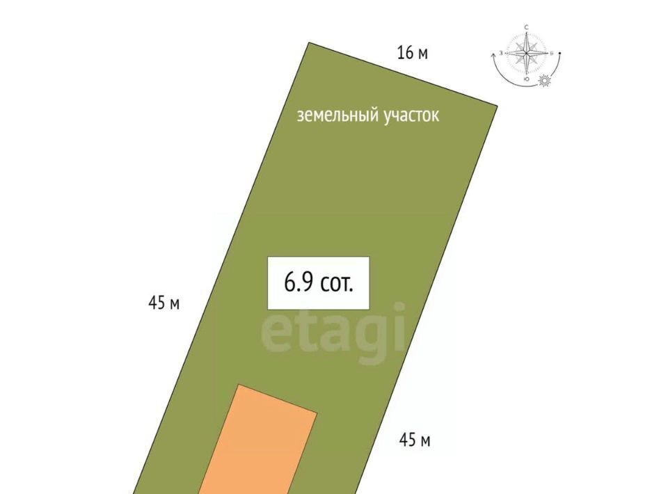 дом г Новосибирск р-н Советский Студенческая снт Гидростроитель 31 фото 31