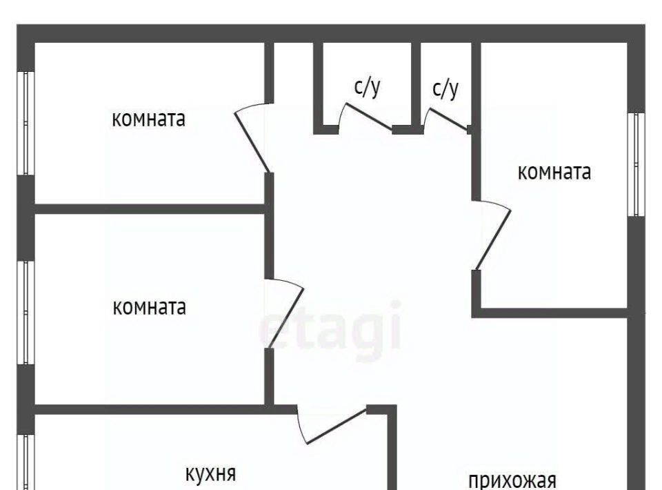 квартира г Екатеринбург Геологическая ул Тверитина 13 фото 24