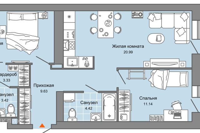 р-н Заволжский пр-кт Авиастроителей 26 городской округ Ульяновск фото