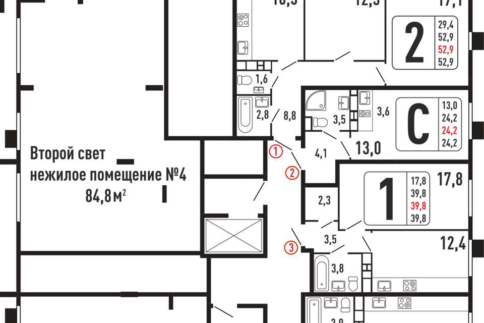 квартира г Химки ул Фрунзе 30 Химки городской округ фото 2