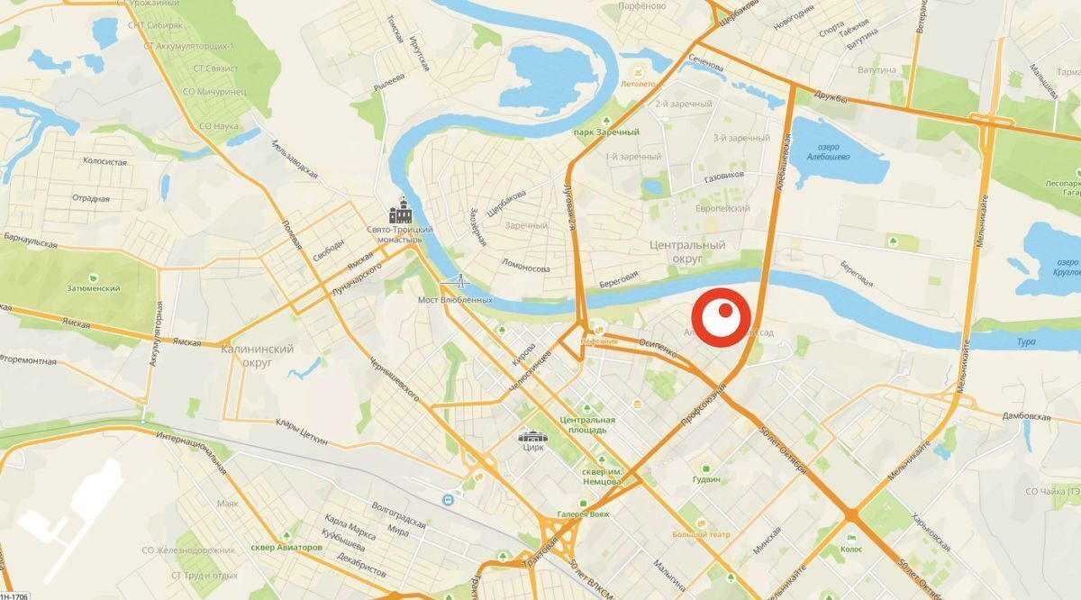 квартира г Тюмень р-н Центральный ул Причальная 7 фото 2