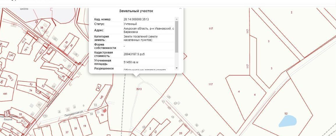 земля р-н Ивановский с Березовка Благовещенск фото 1