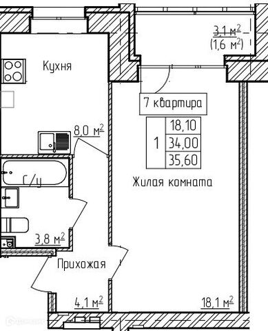 квартира дом 65 Карабихское сельское поселение фото