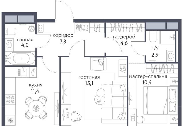 метро Бульвар Рокоссовского дом 2 корп. 1 фото