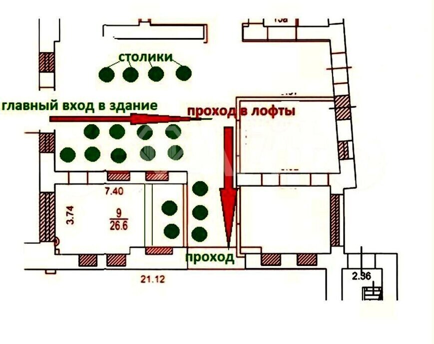 офис г Москва метро Бауманская Бауманка пер Денисовский 30с/1 фото 27