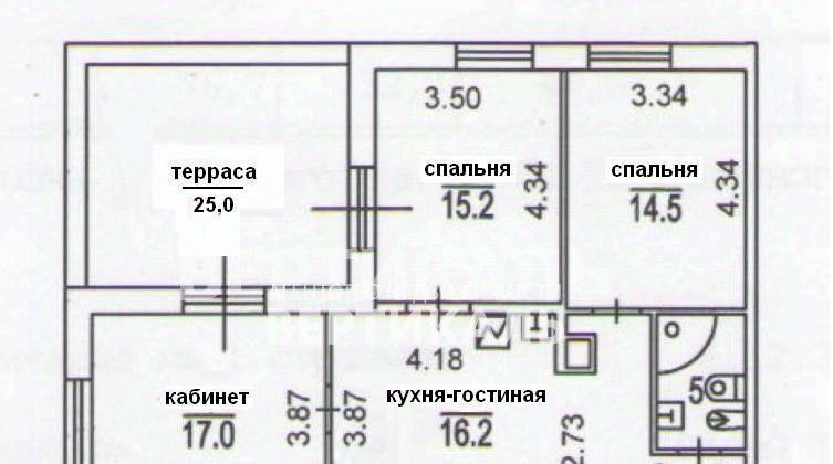 квартира г Москва метро Ломоносовский проспект ул Минская 1гк/1 ЖК «Золотые ключи 2» муниципальный округ Раменки фото 13