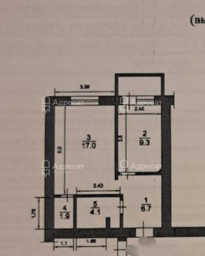 квартира г Волгоград р-н Советский ул им. Балакирева 2 фото 15