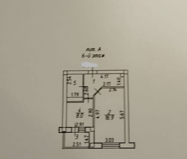 квартира р-н Шпаковский г Михайловск ул Ленина 167/2к 3 фото 18