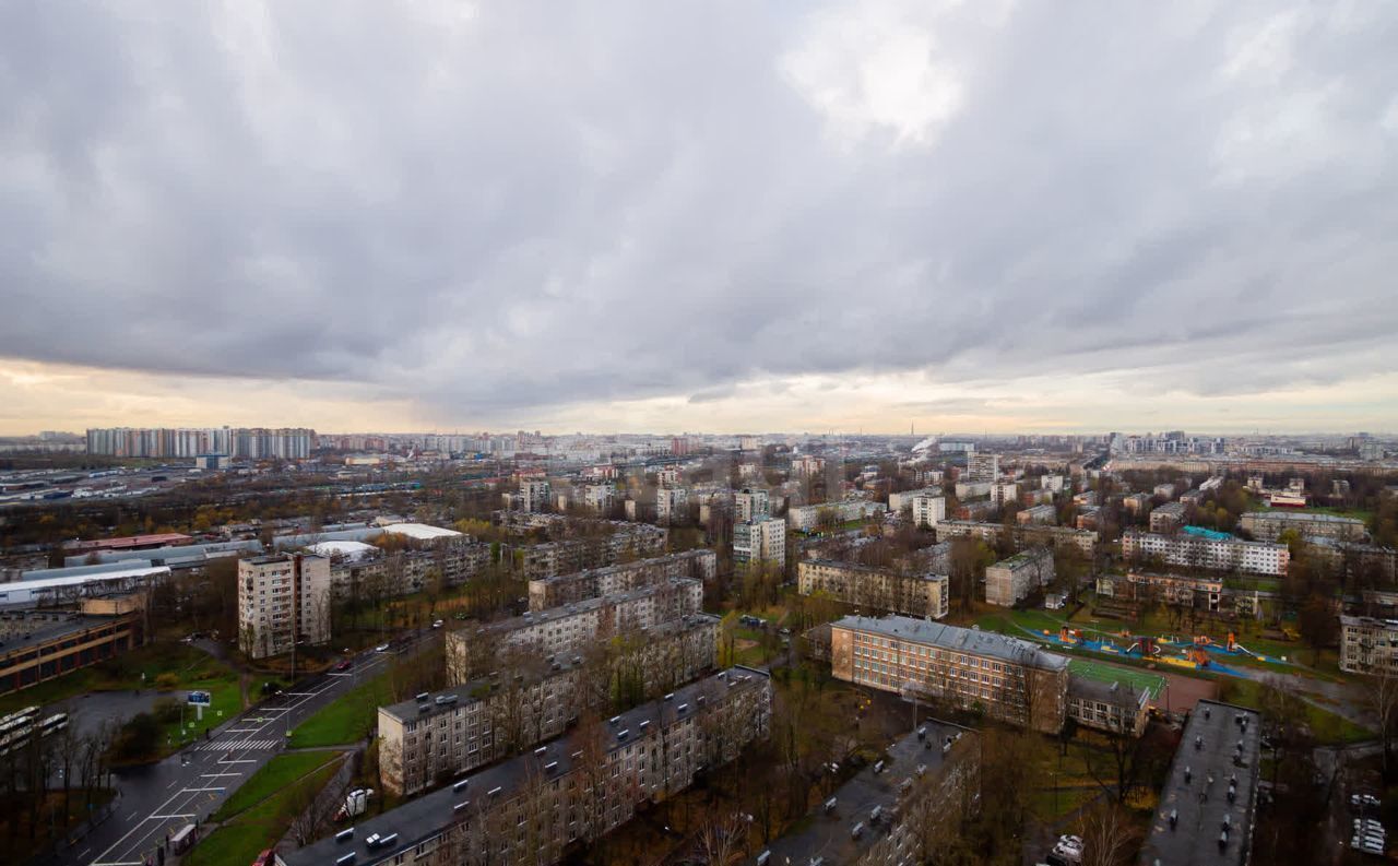 квартира г Санкт-Петербург метро Пролетарская Александровское пр-кт Александровской Фермы 8 округ Обуховский фото 14