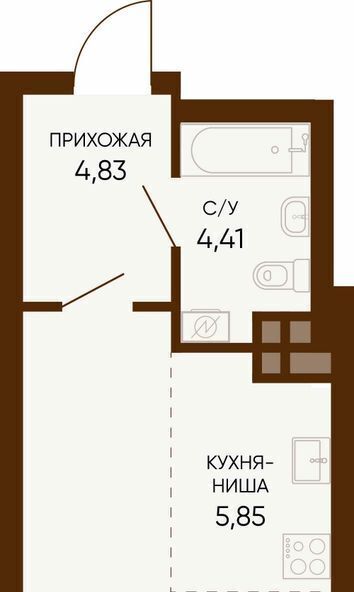 квартира г Екатеринбург р-н Чкаловский Ботаническая Вторчермет ул Ляпустина жилрайон фото 1