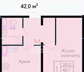 квартира г Липецк р-н Октябрьский ул Клавдии Шаталовой 3 фото 4