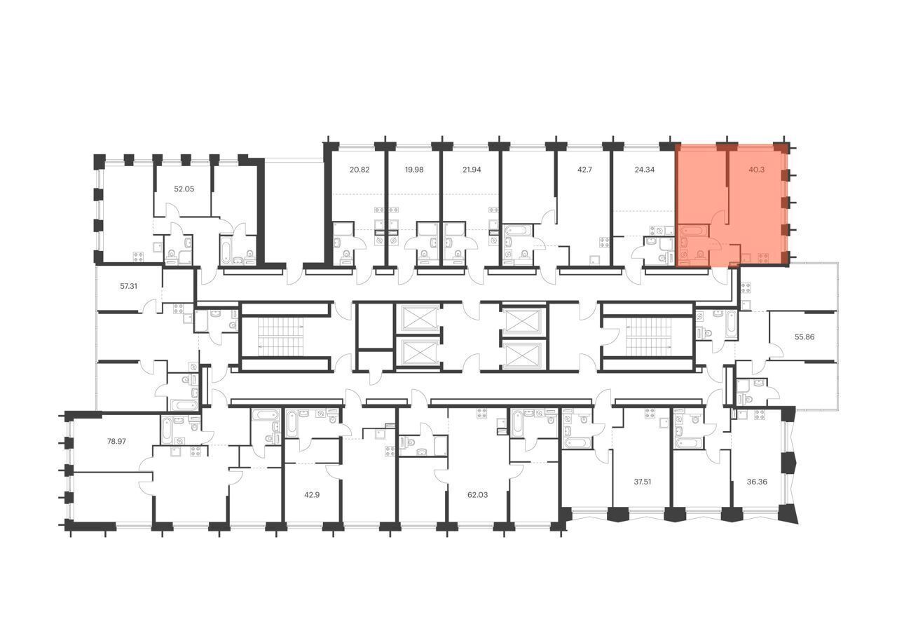 квартира г Москва метро Ховрино ул Ижорская з/у 6/6, корп. 1. 4 фото 2