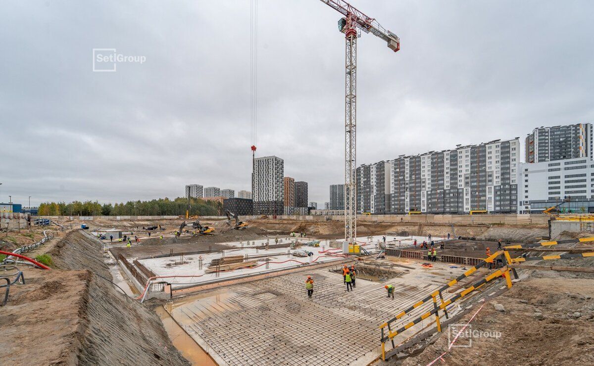 квартира г Санкт-Петербург метро Озерки пр-кт Орлово-Денисовский ЖК «Бионика Заповедная» корп. 1. 4 фото 23