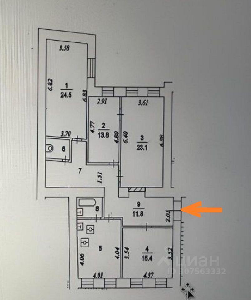 квартира г Москва ЦАО Арбат б-р Новинский 18б Московская область фото 15