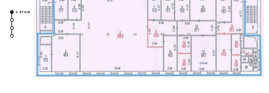 офис г Москва метро Соколиная Гора ул 9-я Соколиной Горы 6 муниципальный округ Соколиная Гора фото 5