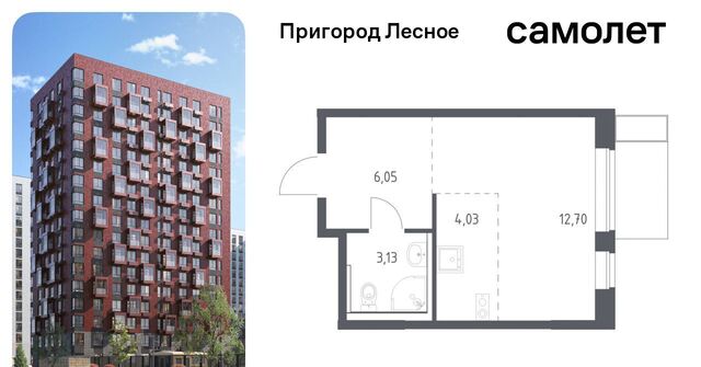 д Мисайлово ЖК «Пригород Лесное» Красногвардейская, к 14. 1 фото