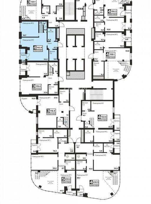 квартира г Челябинск р-н Центральный ул Труда 157а фото 8