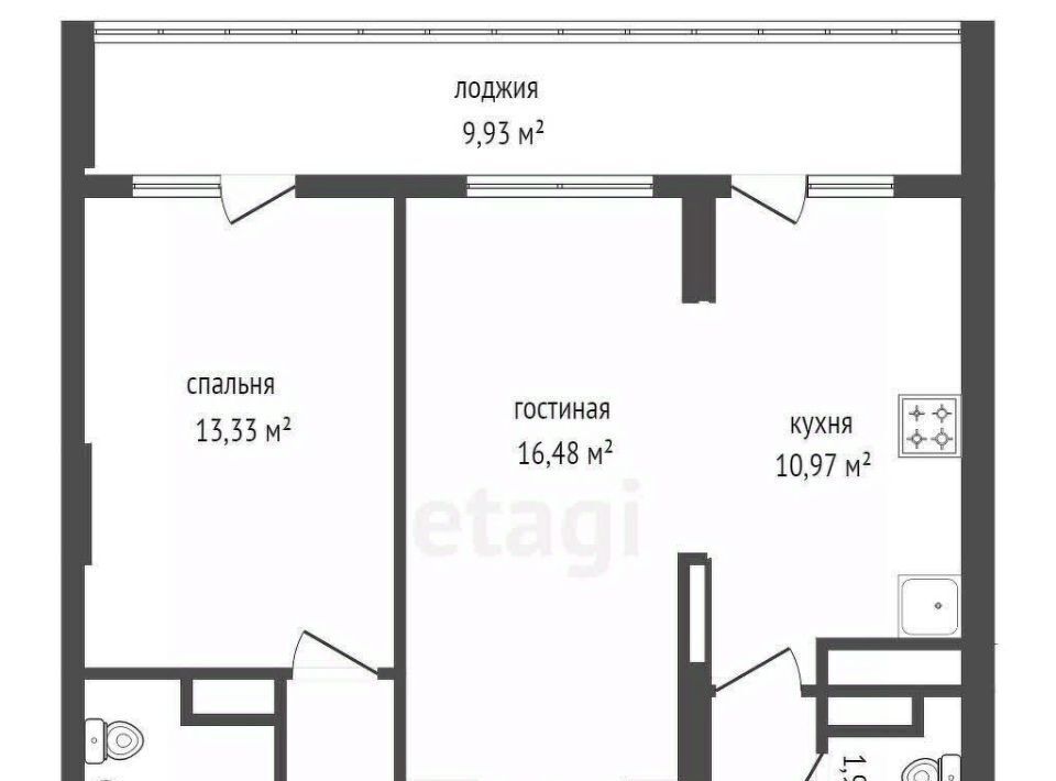 квартира г Уфа р-н Советский ул Минигали Губайдуллина 10 фото 20