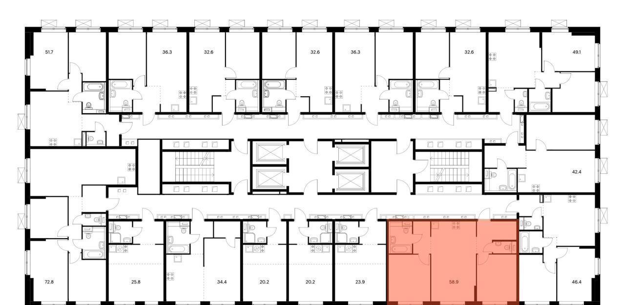 квартира г Москва метро Водный стадион б-р Кронштадтский Кронштадтский 14 к 1. 3 фото 2