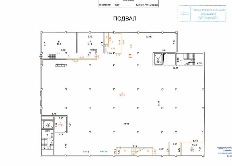 офис г Москва метро Домодедовская ул Генерала Белова 8 муниципальный округ Орехово-Борисово Северное фото 28