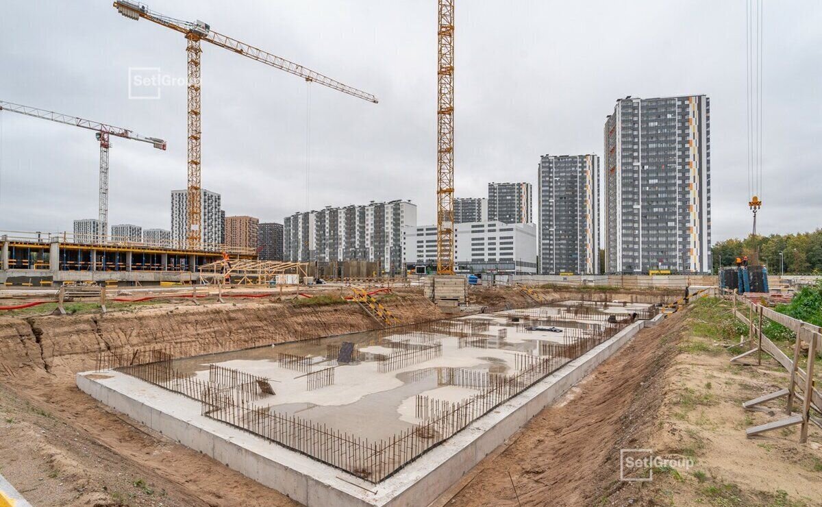 квартира г Санкт-Петербург метро Озерки пр-кт Орлово-Денисовский ЖК «Бионика Заповедная» корп. 1. 2 фото 26