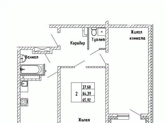 квартира г Южно-Сахалинск ЖК «Горизонт» фото 1