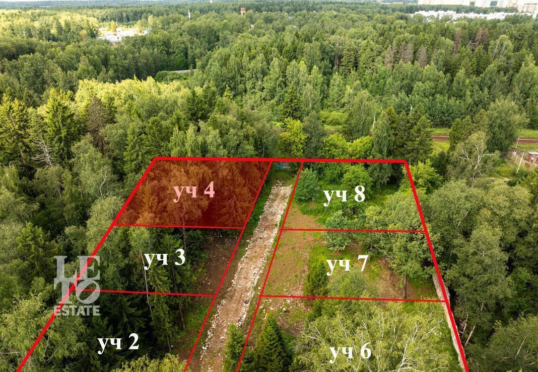 земля городской округ Мытищи п Трудовая ул Зеленая 7 9748 км, Некрасовский, Дмитровское шоссе фото 9