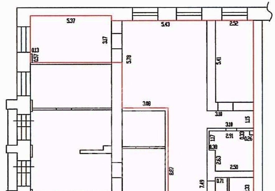 квартира г Барнаул р-н Центральный тракт Змеиногорский 100 фото 2