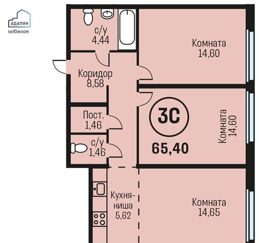 рп Южный р-н Центральный тракт Южный 15 корп. 5 фото