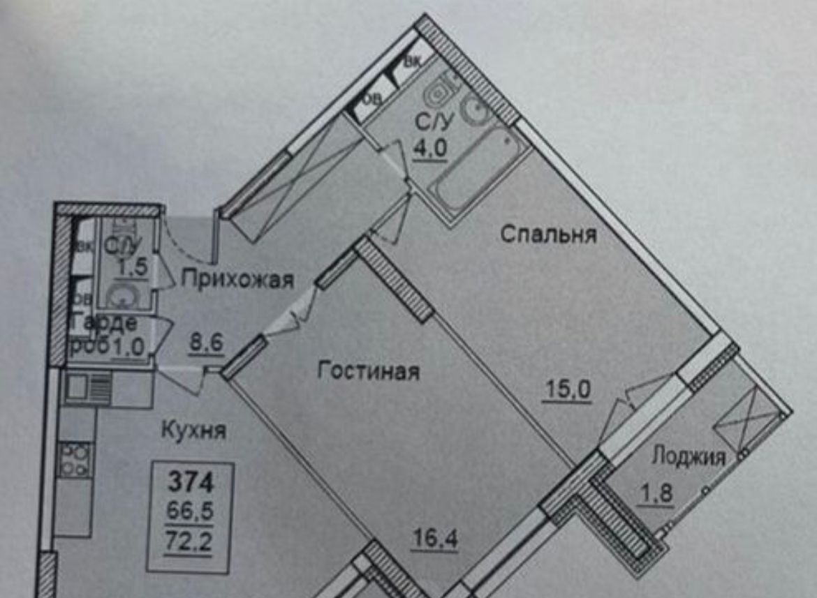 квартира г Москва метро Хорошёвская ш Хорошёвское 25ак/3 ЖК «Династия» муниципальный округ Хорошёвский фото 18