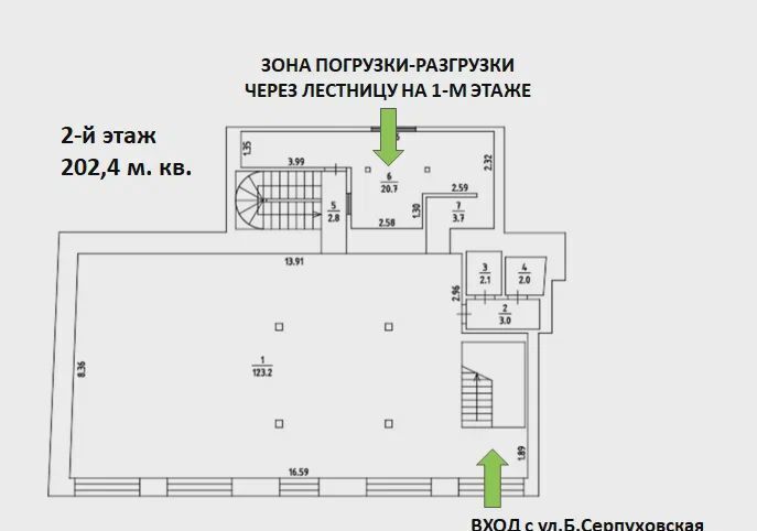 офис г Москва метро Добрынинская ул Большая Серпуховская 8/7с 2 муниципальный округ Замоскворечье фото 8