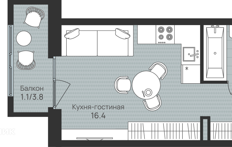 квартира г Пермь р-н Индустриальный Пермь городской округ, Космонавта Беляева, 210 фото 1