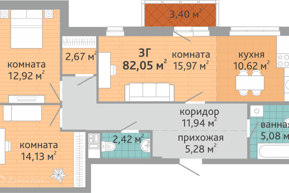 квартира г Екатеринбург р-н Верх-Исетский ул Шекспира 38 Екатеринбург городской округ фото 1