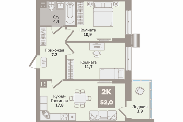 г Курган Курган городской округ, 12-й микрорайон, 4 стр фото