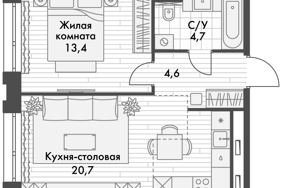 квартира г Владивосток р-н Ленинский ул Крылова 10 Владивостокский городской округ, к 3 стр фото 1