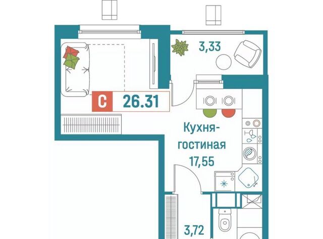 р-н Всеволожский г Мурино ЖК «Графика» Девяткино фото