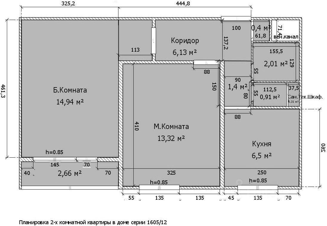 квартира г Москва ул Мурановская 13 Московская область фото 1