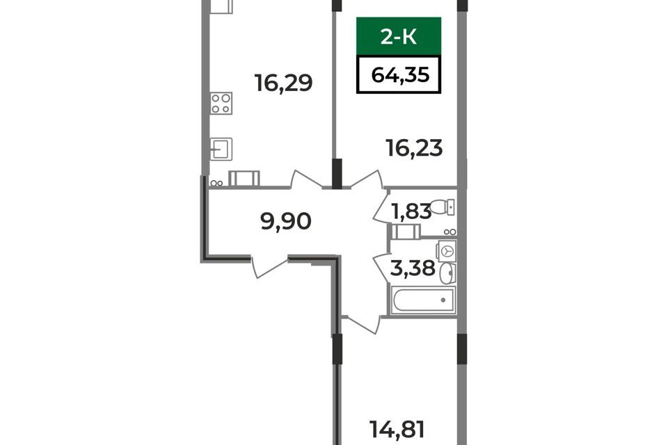 квартира г Ковров ул Еловая 11 городской округ Ковров фото 1