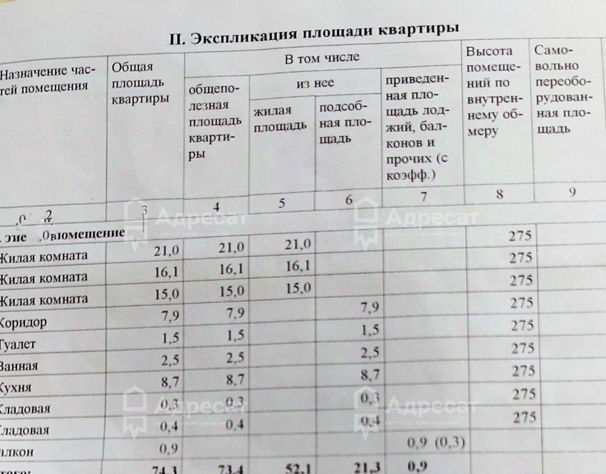 квартира г Волгоград р-н Тракторозаводский ул им. Лодыгина 6 фото 11