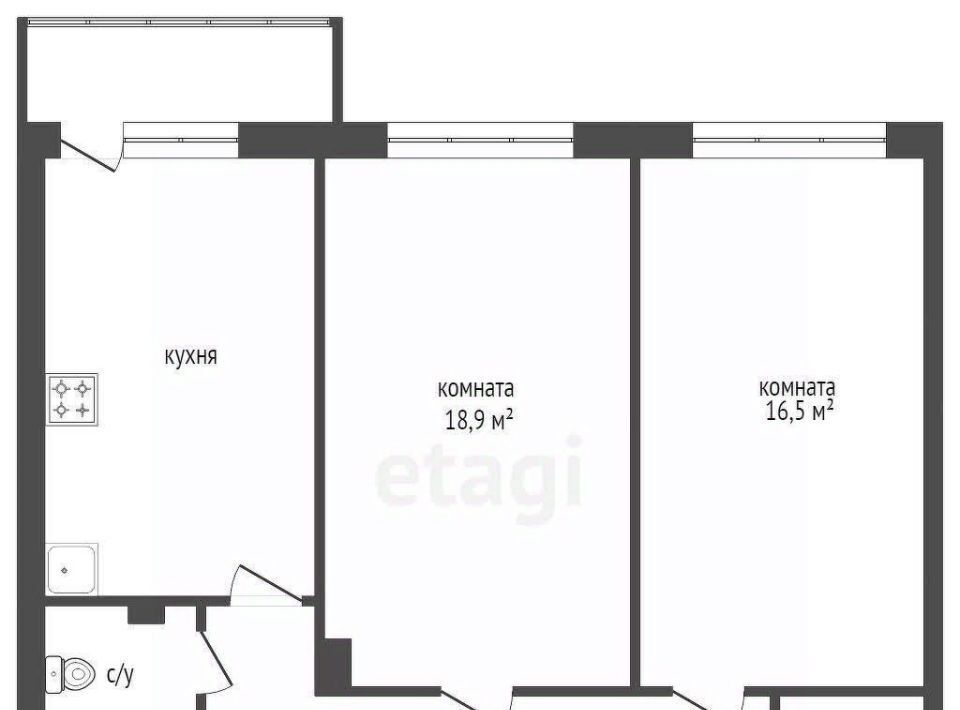 квартира г Уфа р-н Орджоникидзевский ул Блюхера 13 фото 19