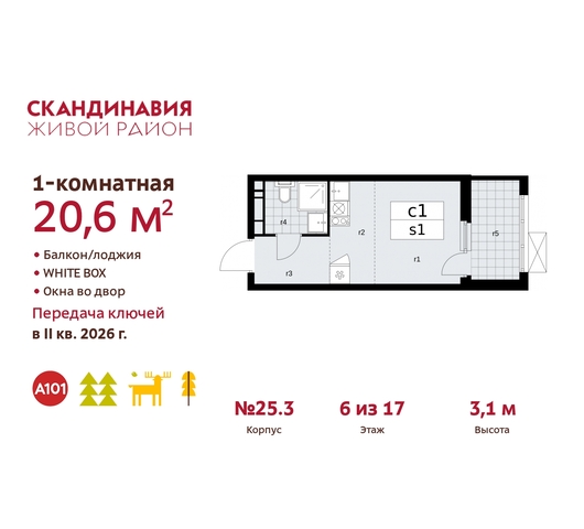 дом 25/3 жилой район «Скандинавия» Сосенское, Бутово фото