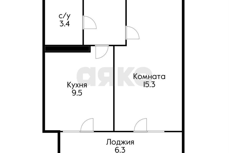 квартира г Краснодар р-н Карасунский ул Автолюбителей 1г/1 муниципальное образование Краснодар фото 4