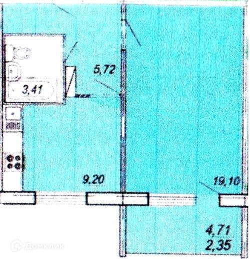 квартира г Пенза р-н Железнодорожный ул Баталина 29а/1 городской округ Пенза фото 2