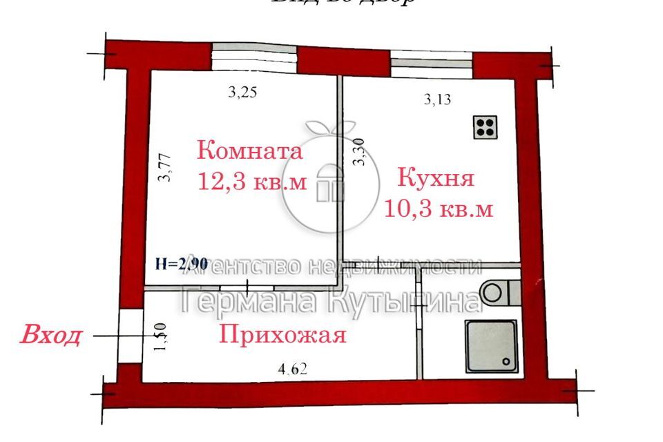 квартира г Волгоград р-н Центральный пр-кт им. В.И. Ленина 21 городской округ Волгоград фото 2