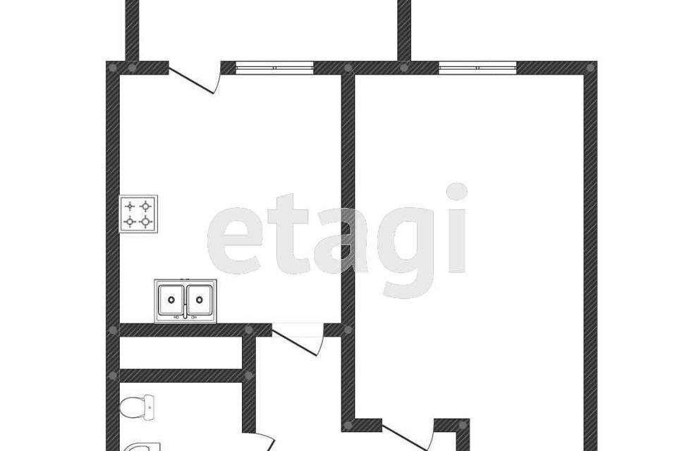 квартира р-н Тахтамукайский аул Новая Адыгея ул Бжегокайская 31/2 4 Старобжегокайское сельское поселение фото 6