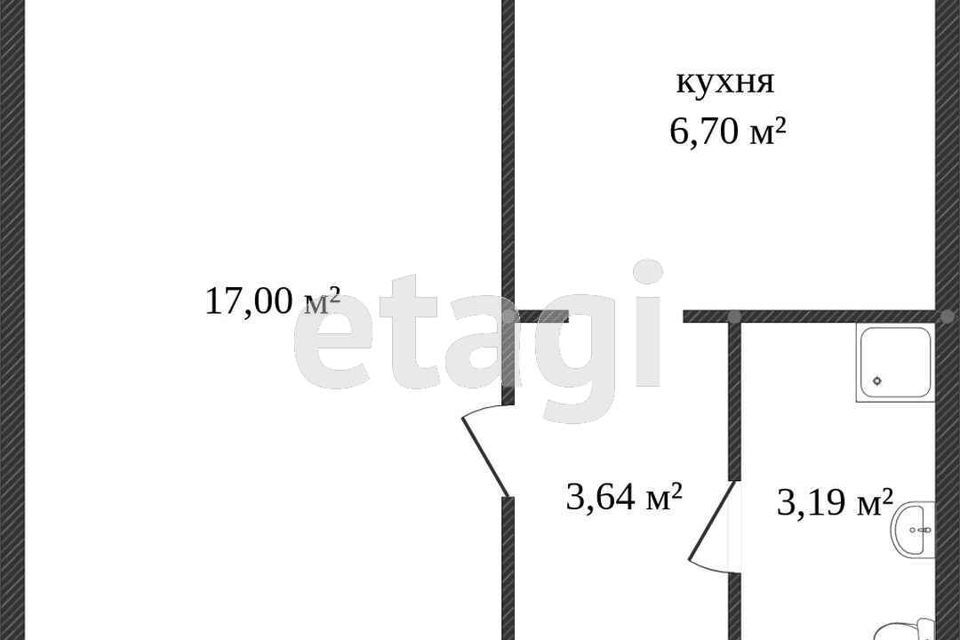 квартира г Краснодар р-н Прикубанский ул им. Сергея Есенина 112 муниципальное образование Краснодар фото 8