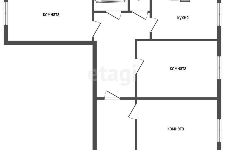 квартира р-н Кусинский г Куса ул Михаила Бубнова 18 Кусинское городское поселение фото 5